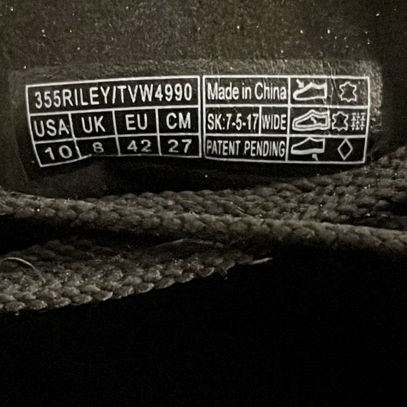 Vionic Riley Casual Sneaker in Black and Grey Size 10 - EUC - Picture 12 of 12